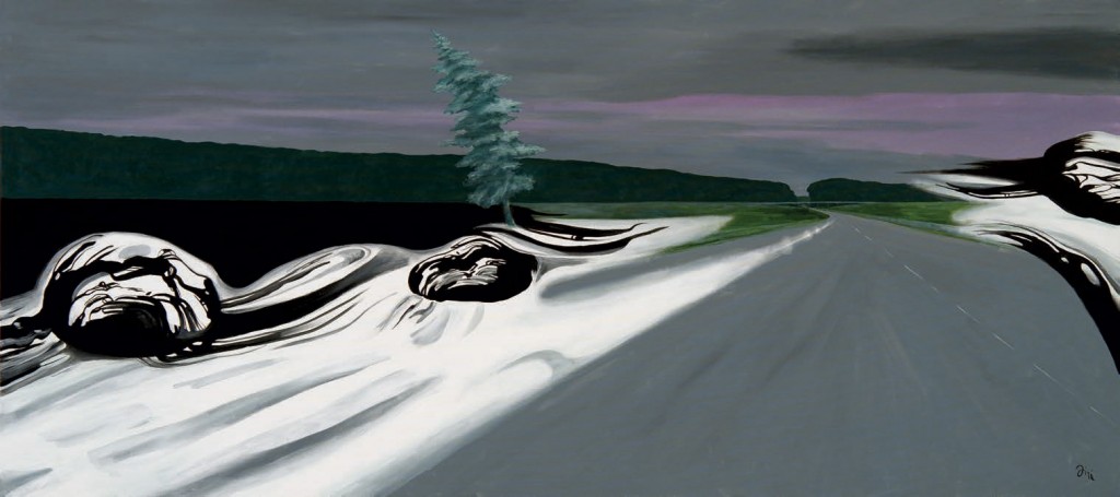 Jiri Hauschka, painter, stuckism, art, Highway
