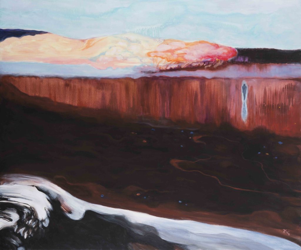 Jiri Hauschka, painter, stuckism, art, Lake